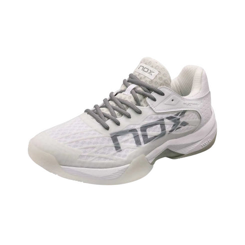 Tenis NOX AT10 LUX Blanco/Gris